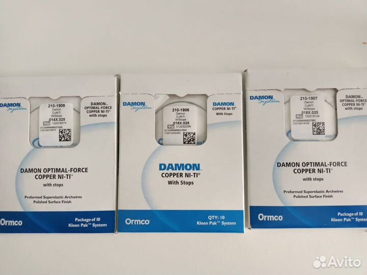 Дуги и комплектующие для брекет систем