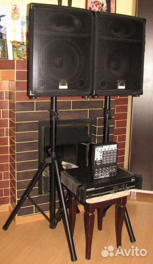 Колонки SVP 1200W W-15