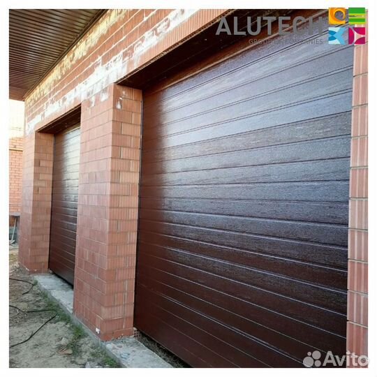 Секционные ворота alutech