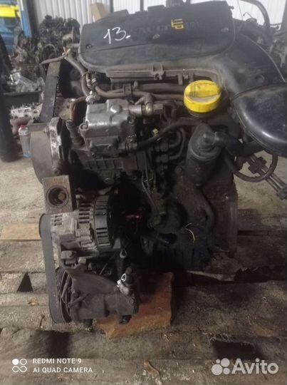 Двигатель Рено Канго 1,9 TDI с00-05 г F9Q