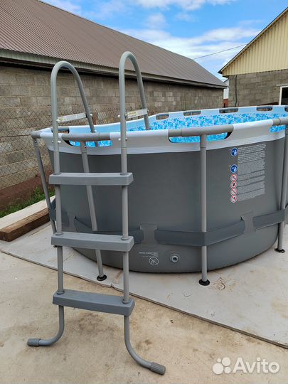 Каркасный Овальный Бассейн BestWay 427х250х100 см