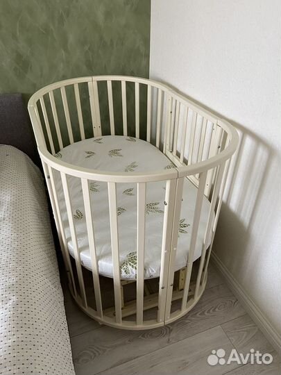 Кровать детская овальная