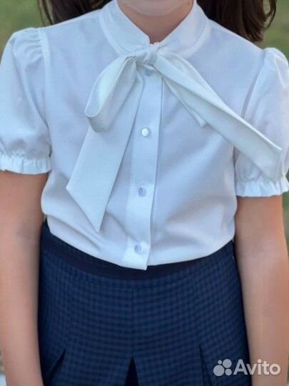 Блузка школьная 128 134