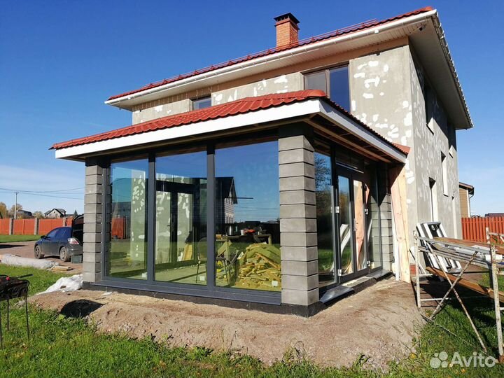 Остекление домов, террас, веранд