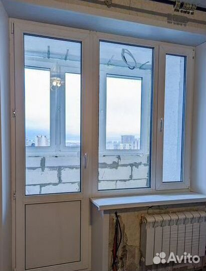 Окна пластиковые пвх под ключ