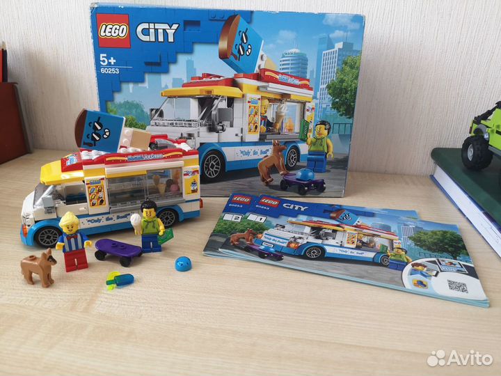 Lego city 60253 фургон мороженое