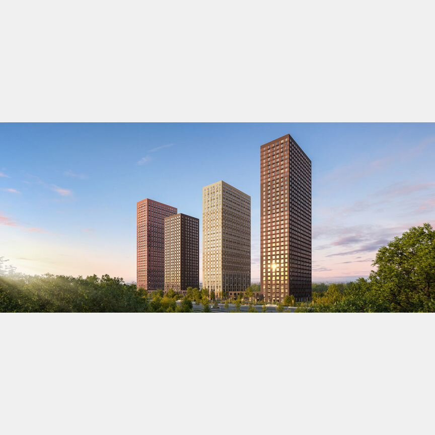 Квартира-студия, 20,1 м², 26/33 эт.