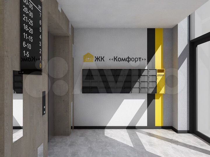 1-к. квартира, 31,1 м², 1/5 эт.