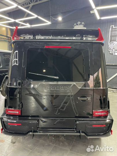 Накладка на багажник карбон Brabus G63