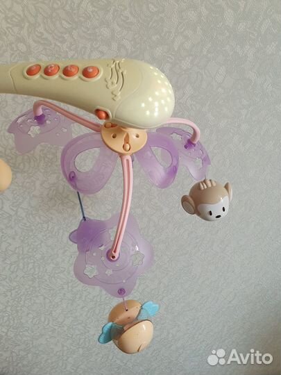Музыкальная карусель (мобиль) с проектором