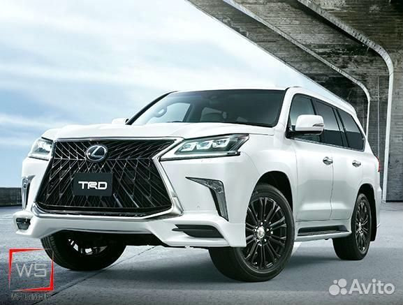Обвес Супериор Lexus LX 570 белый QI17