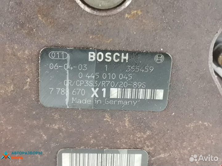 Тнвд BMW 3 E90/E91/E92/E93 2005 13518511824