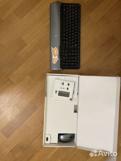 Клавиатура + мышь logitech