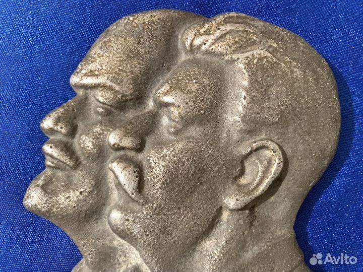Барельеф Сталин Ленин СССР