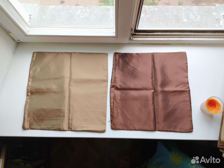 Декоративные наволочки для подушек 50х50 новые