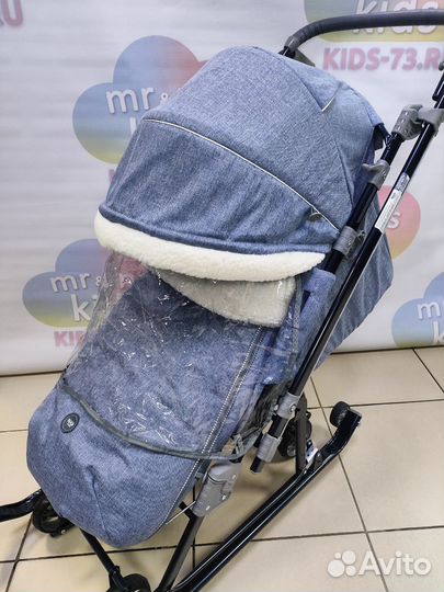 Санки коляска новые