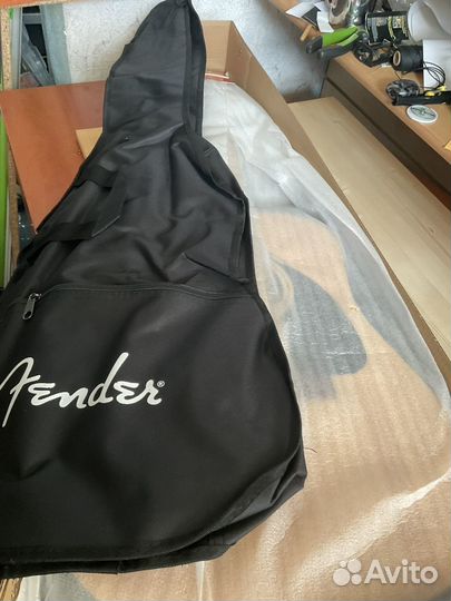 Fender FA-115 PK акустическая гитара + аксессуары