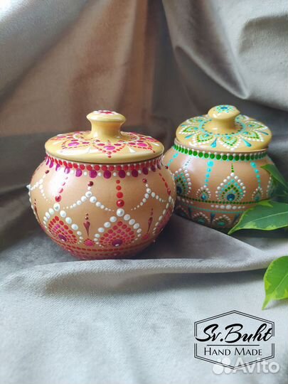 Горшочки декоративные