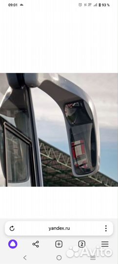 Зеркало заднего вида паз вектор некст (правое)