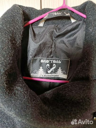 Женское зимнее пальто драповое