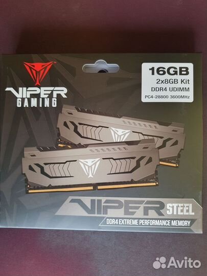 Оперативная память DDR4 3600Mhz 8gb 16gb 32gb