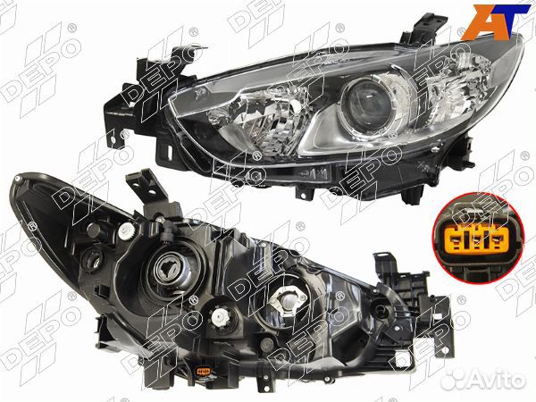 Фара mazda 6/atenza GJ# 12