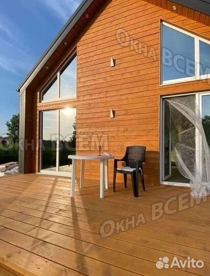 Остекление окон и балконов пвх