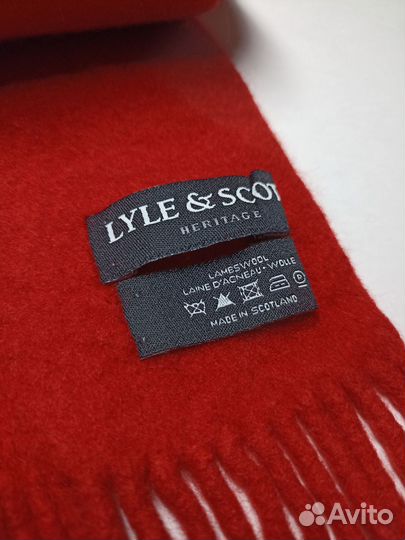 Шарф Lyle&scott Made in Scotland 100 wool