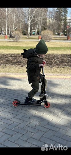 Самокат/ снегокат детский 2 в 1