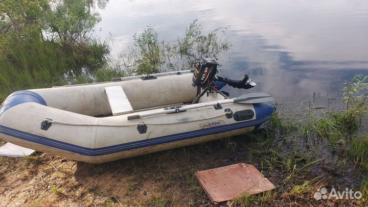 Лотка с мотором