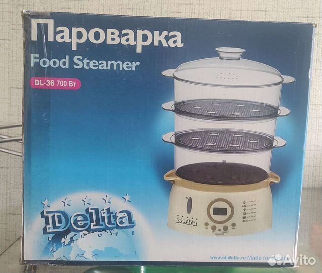 Пароварка Delta новая