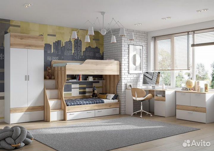 Детская мебель Геометрия (модульная серия)