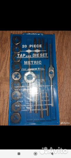 Набор метчиков и плашек 20