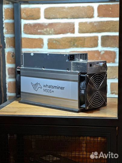 Новый asic майнер Whatsminer M30S+ 102th