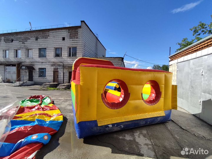 Батут гусеница