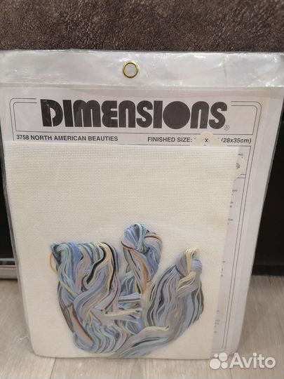 Набор для вышивания крестом dimensions
