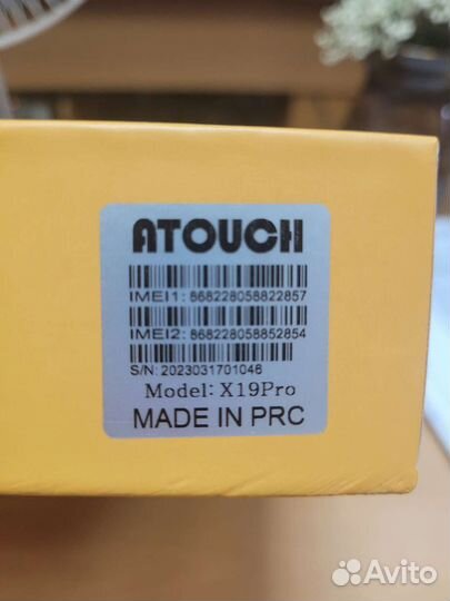 Планшет с клавиатурой Atouch X19Pro 6/256