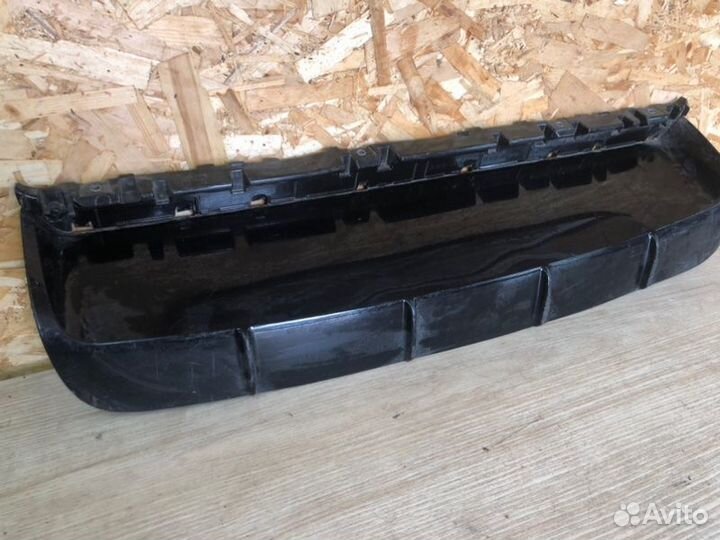 Накладка бампера задняя Porsche Cayenne 3