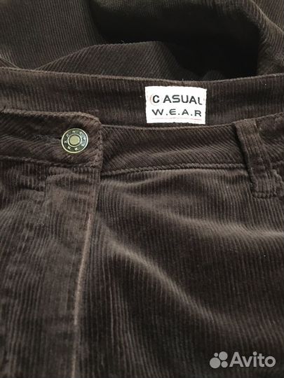 Юбка микровельвет