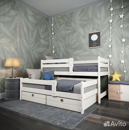 Двухъярусная кровать детская