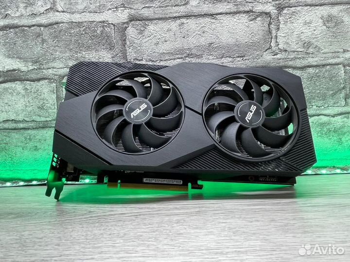 Видеокарта asus GeForce GTX 1660 super Dual EVO OC