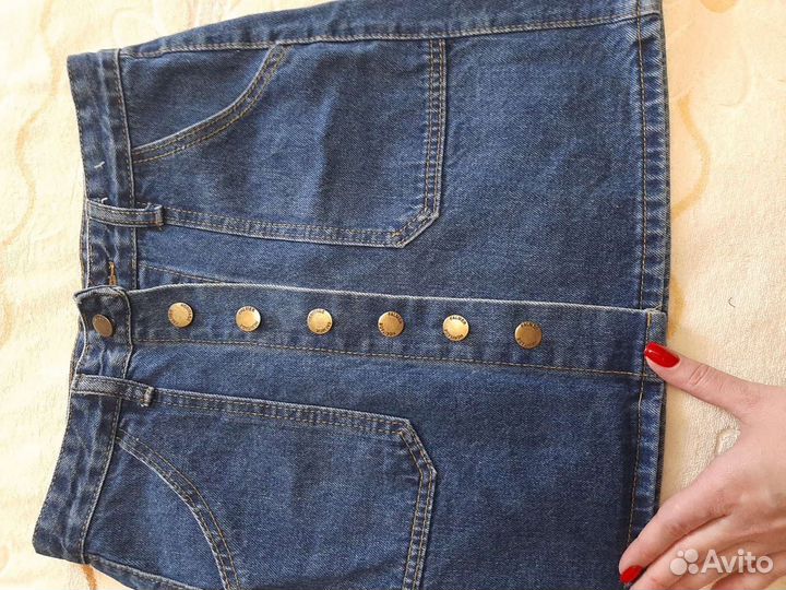 Джинсовая юбка