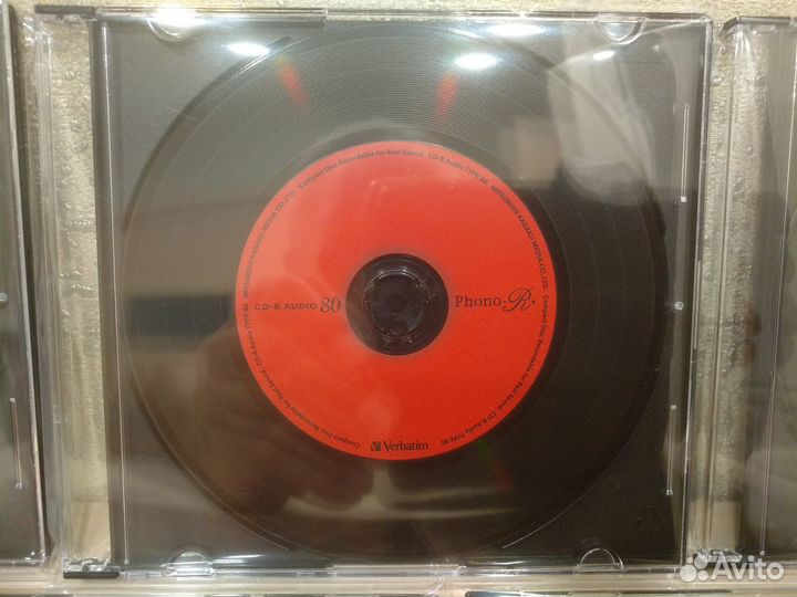 CD-R audio диски Mitsubishi 5 штук