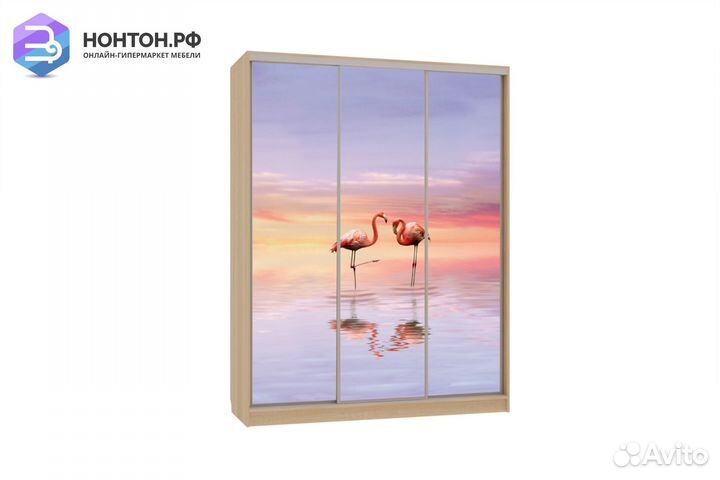 Шкаф-купе Бассо 7-600 19 дуб сонома