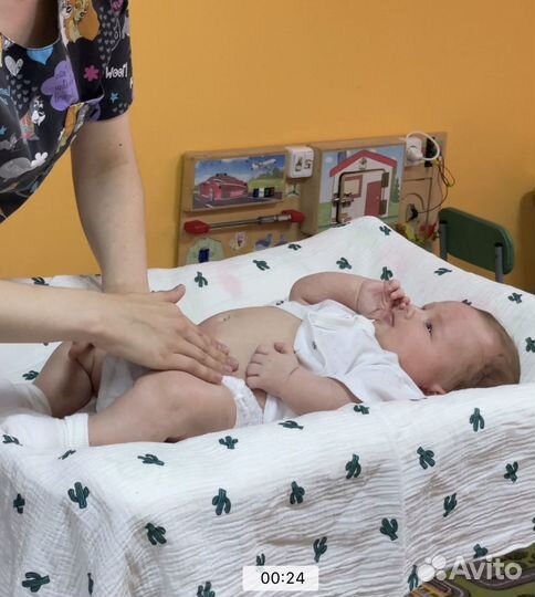 Детский массаж с выездом на дом