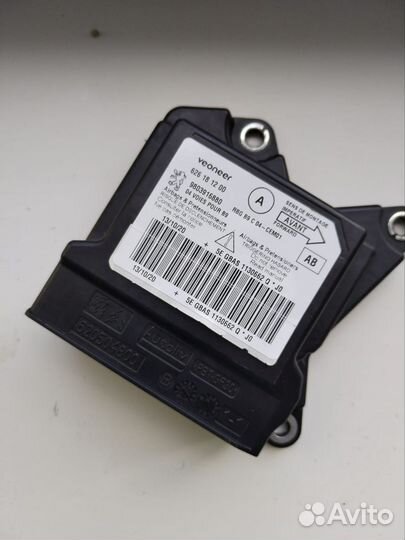 Блок управления airbag. Peugeot Partner