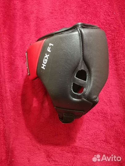 Шлем для единоборств RDX кожаный