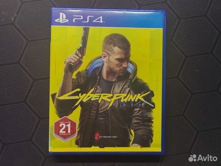 Cyberpunk 2077 ps4 диск