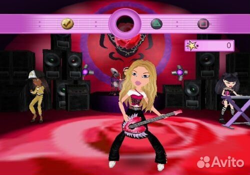 Bratz Girls Really Rock, б/у, множ.царап., без обл