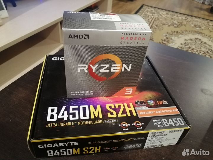 Материнская плата + CPU + Память